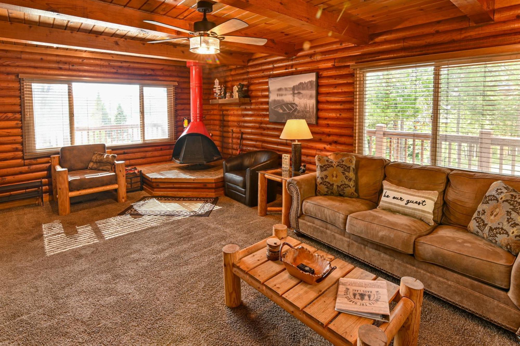 Harris Lakeview Cabin Bass Lake Εξωτερικό φωτογραφία